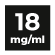 18 mg