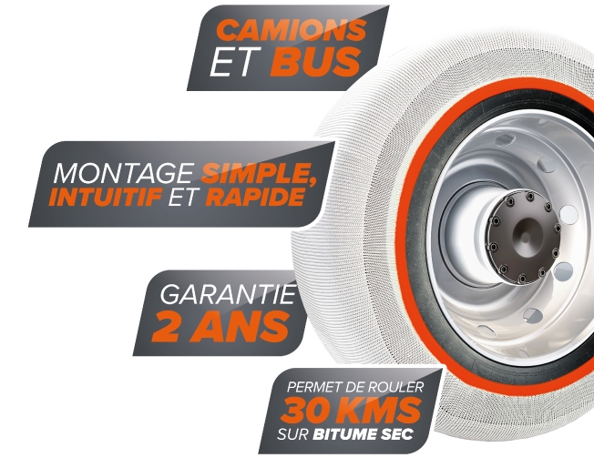 Chaussette neige Musher Trucks Chaussette neige Musher Trucks