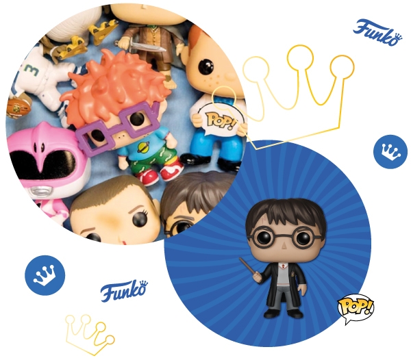 Figurines POP! Naruto, Mickey et Mercredi Figurines POP! Naruto, Mickey et Mercredi