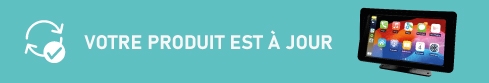 Votre produit est à jours