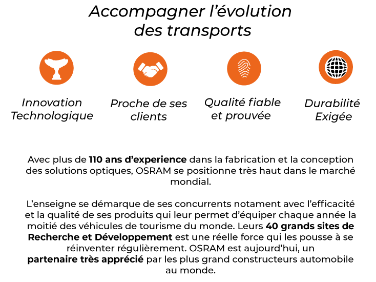 Accompagner l'évolution des transports